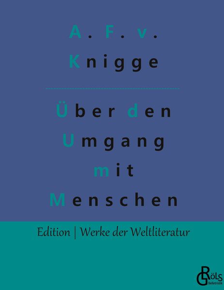Cover von Über den Umgang mit Menschen