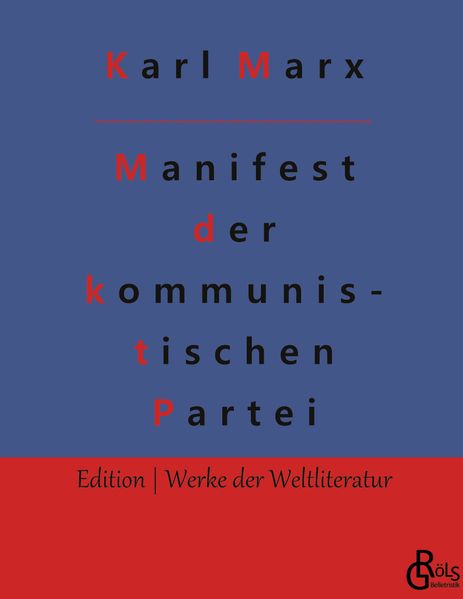 Cover von Manifest der kommunistischen Partei