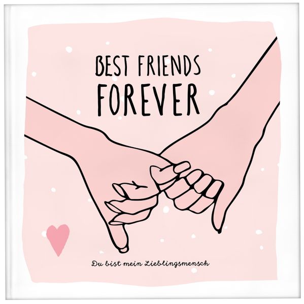 Cover von Best Friends Forever – das Erinnerungsalbum für die beste Freundin zum Ausfüllen | Freundebuch für Mädchen und Erwachsene | Erinnerungsbuch beste Freundin | Beste Freundin Geburtstagsgeschenk