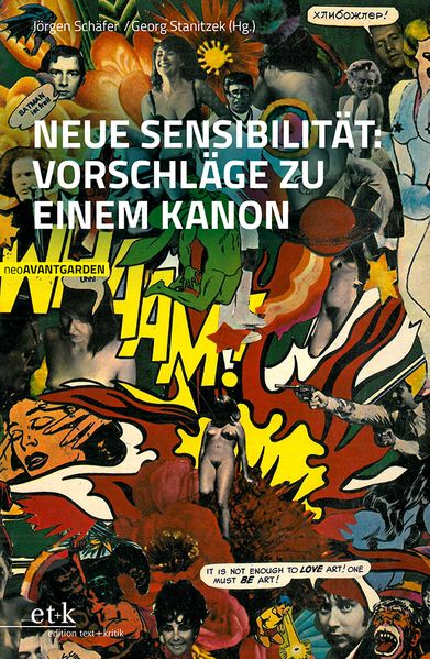 Cover von Neue Sensibilität: Vorschläge zu einem Kanon