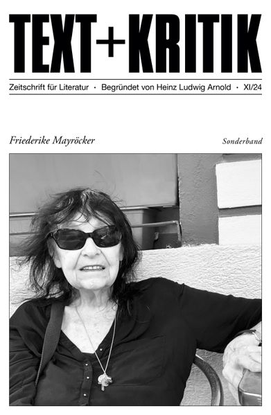 Cover von Friederike Mayröcker