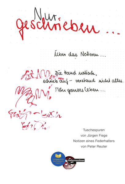 Cover von Nur geschrieben