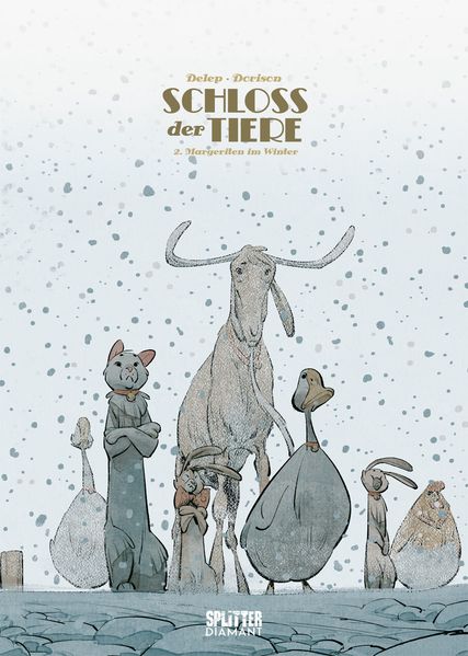 Cover von Schloss der Tiere. Band 2 (Splitter Diamant Vorzugsausgabe)