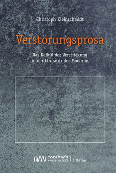 Cover von Verstörungsprosa