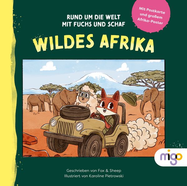 Cover von Rund um die Welt mit Fuchs und Schaf