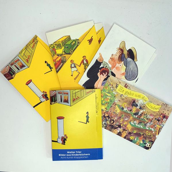 Cover von Walter Trier – Acht Kunst-Klappkarten
