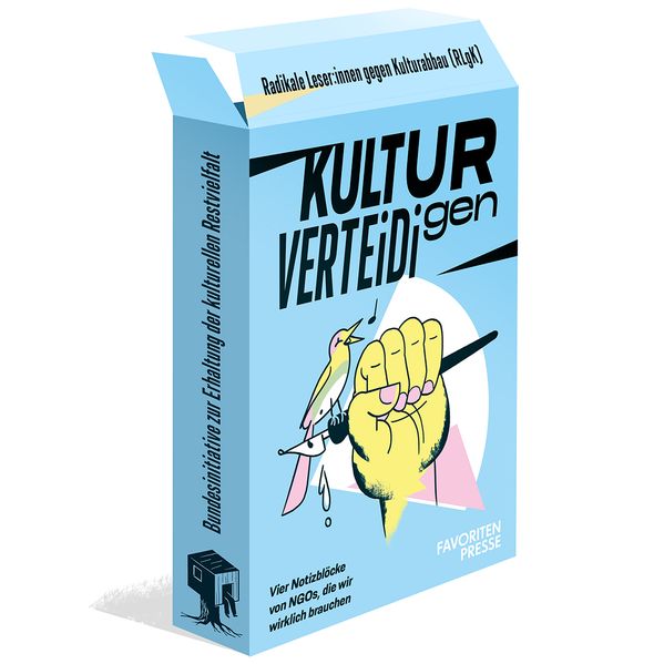 Cover von Notizblock-Set – Kultur verteidigen
