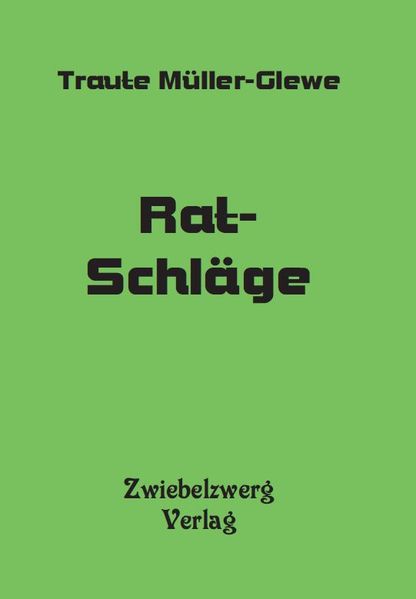 Cover von Rat-Schläge