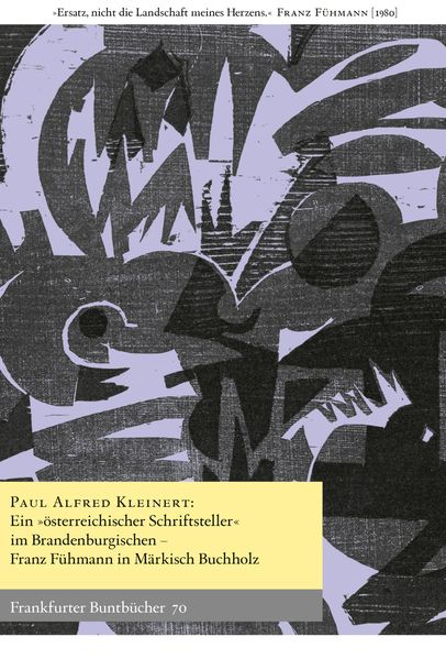 Cover von Ein „österreichischer Schriftsteller“ im Brandenburgischen