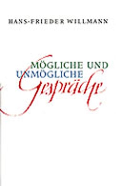 Cover von Mögliche und unmögliche Gespräche