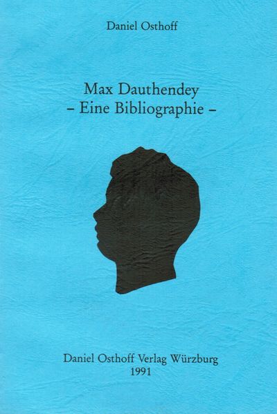 Cover von Max Dauthendey – Eine Bibliographie