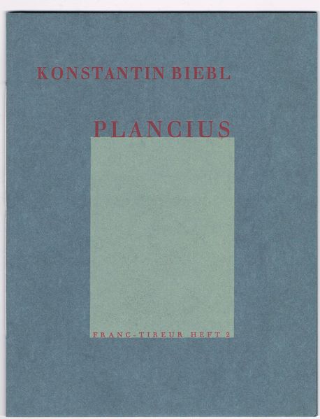 Cover von Plancius