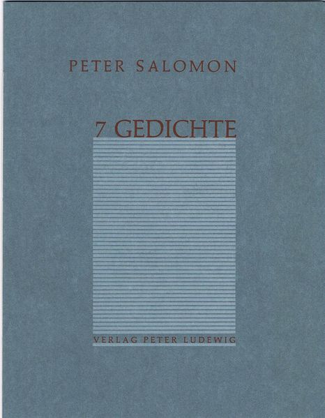 Cover von 7 Gedichte