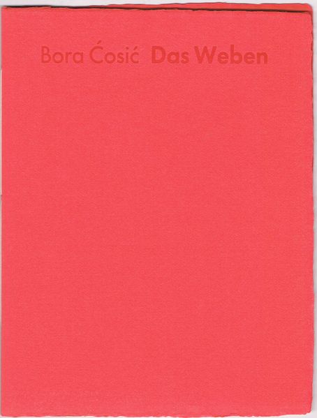 Cover von Das Weben