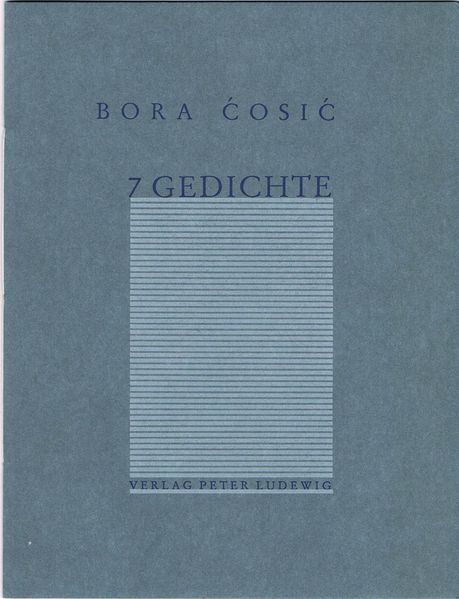 Cover von 7 Gedichte
