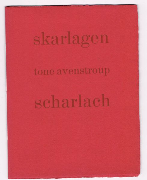 Cover von skarlagen – scharlach