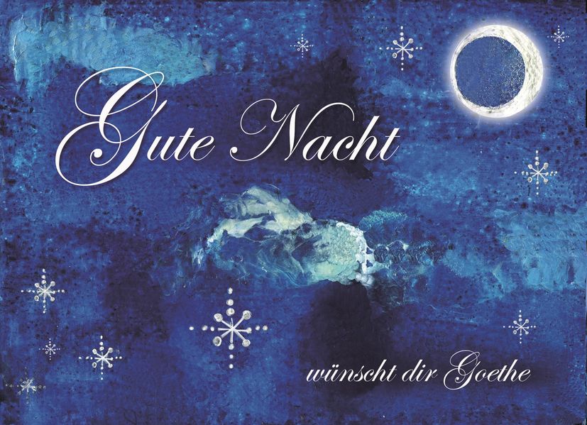 Cover von Gute Nacht wünscht dir Goethe