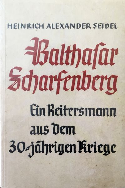 Cover von Balthasar Scharfenberg
