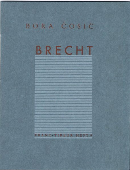 Cover von Brecht