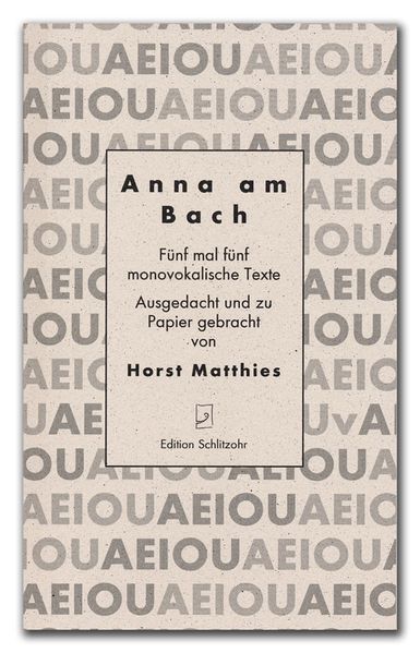 Cover von Anna am Bach