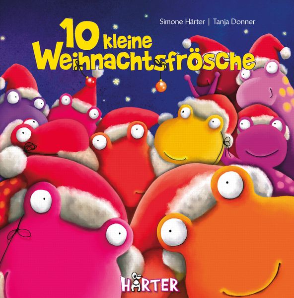 Cover von 10 kleine Weihnachtsfrösche