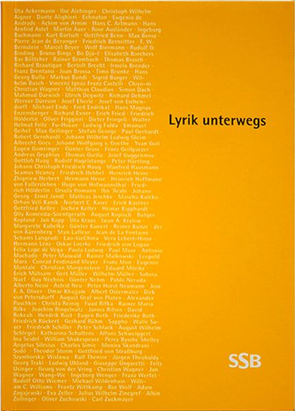 Cover von Lyrik unterwegs