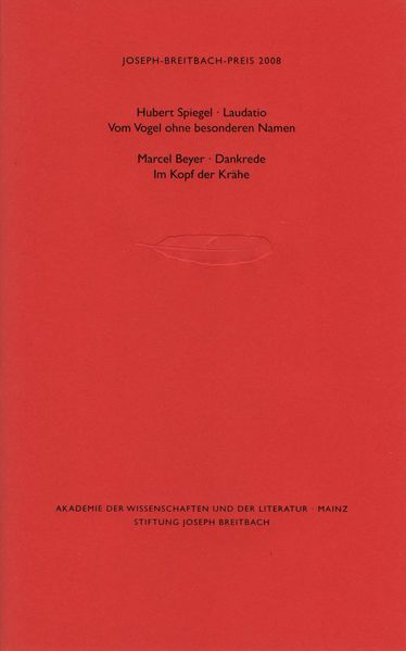 Cover von Joseph-Breitbach-Preis 2008