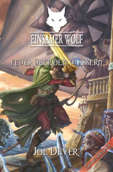 Cover von Einsamer Wolf 02 – Feuer über den Wassern