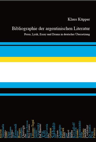 Cover von Bibliographie der argentinischen Literatur