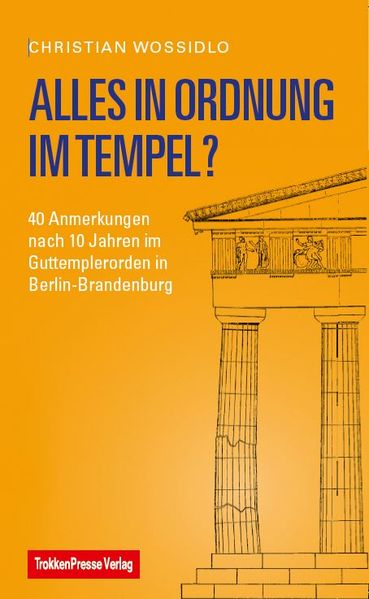 Cover von Alles in Ordnung im Tempel?
