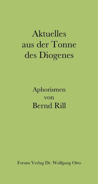 Cover von Aktuelles aus der Tonne des Diogenes
