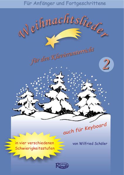 Cover von Weihnachtslieder für den Klavierunterricht 2