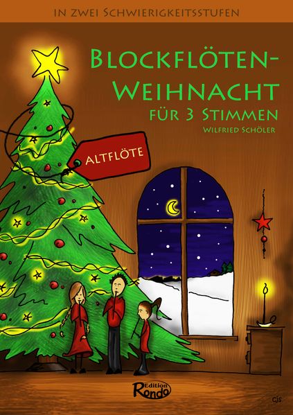 Cover von Blockflötenweihnacht für Altflöte