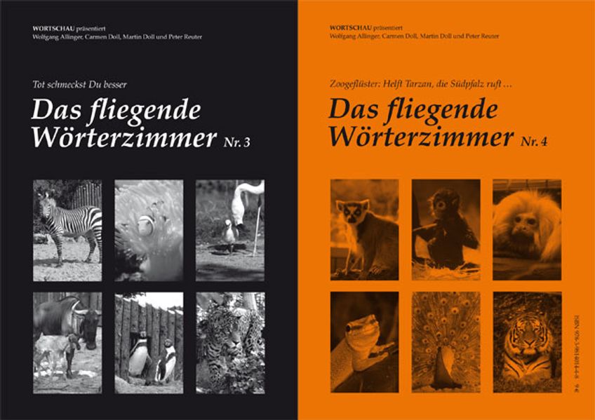 Cover von Das fliegende Wörterzimmer Nr. 3 und Nr. 4