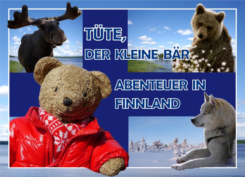 Cover von Tüte, der kleine Bär Abenteuer in Finnland