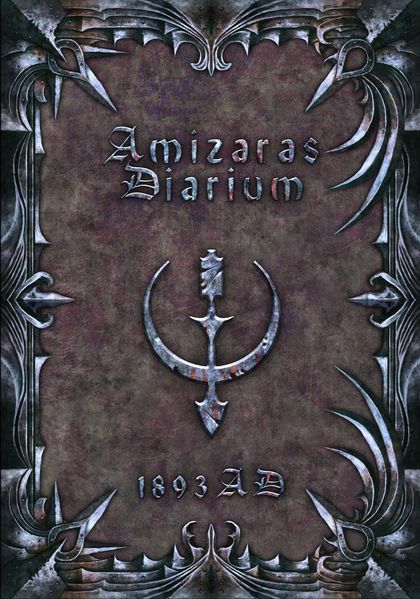 Cover von Amizaras Diarium 1893 AD