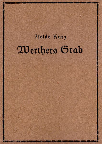 Cover von Werthers Grab