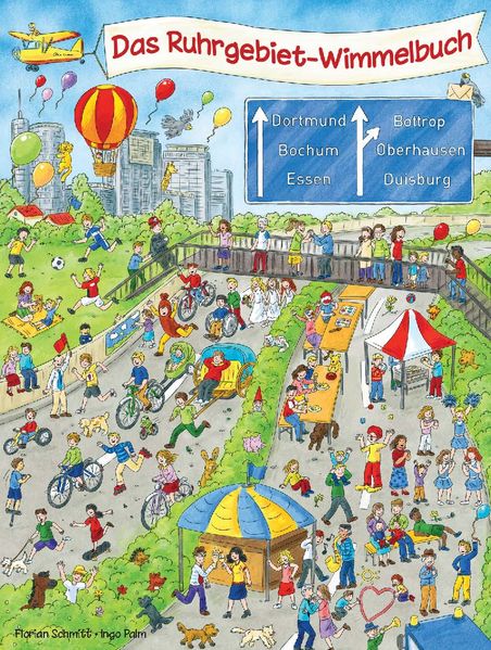 Cover von Das Ruhrgebiet-Wimmelbuch