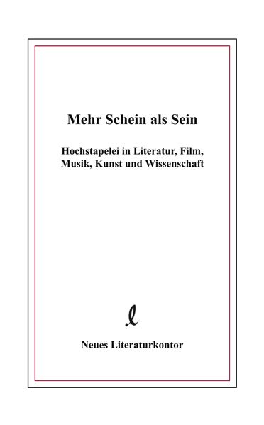 Cover von Mehr Schein als Sein