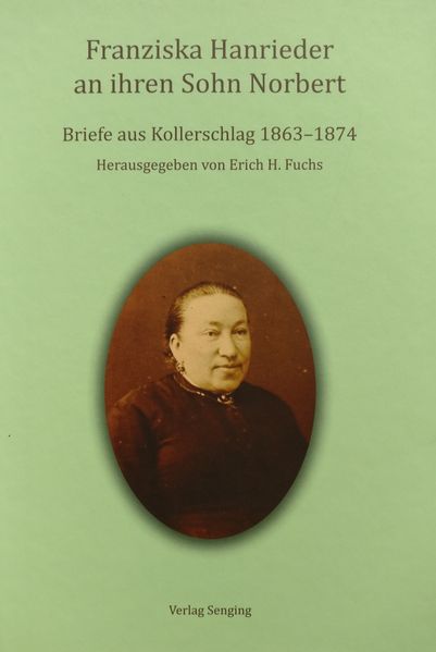 Cover von Franziska Hanrieder an ihren Sohn Norbert