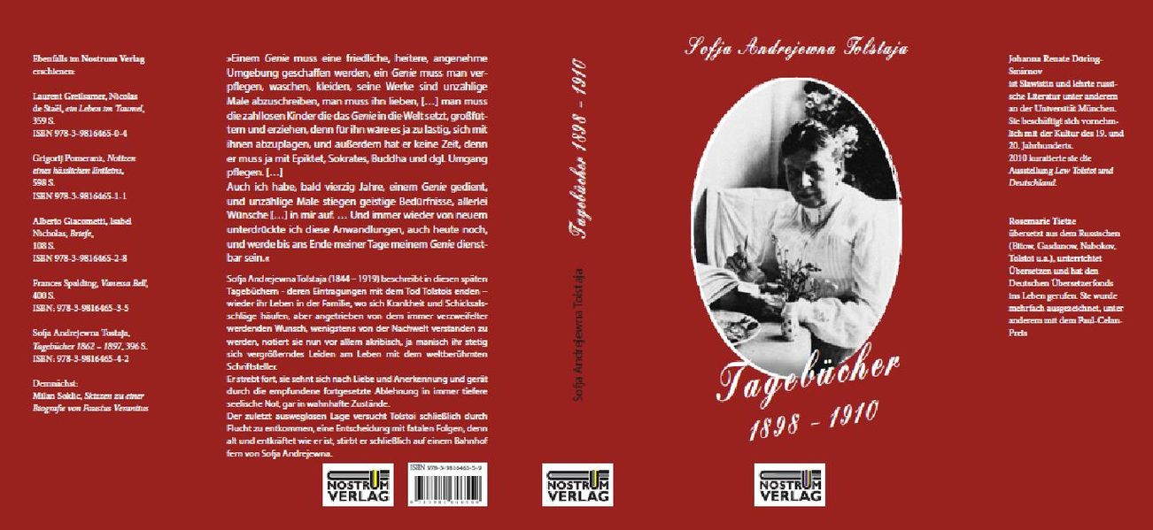Cover von Tagebücher 1898-1910