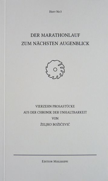 Cover von DER MARATHONLAUF ZUM NÄCHSTEN AUGENBLICK