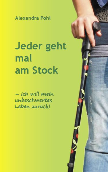 Cover von Jeder geht mal am Stock