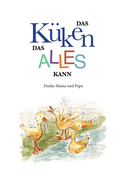 Cover von Das Küken das alles kann