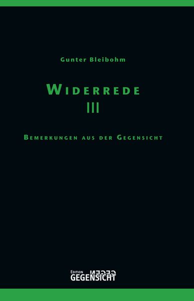Cover von Widerrede III