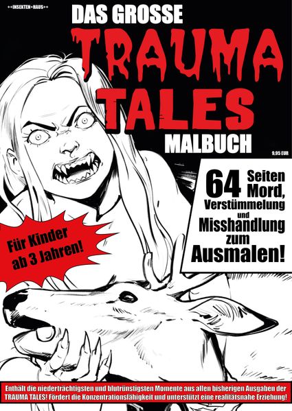 Cover von Das große TRAUMA-TALES-Malbuch