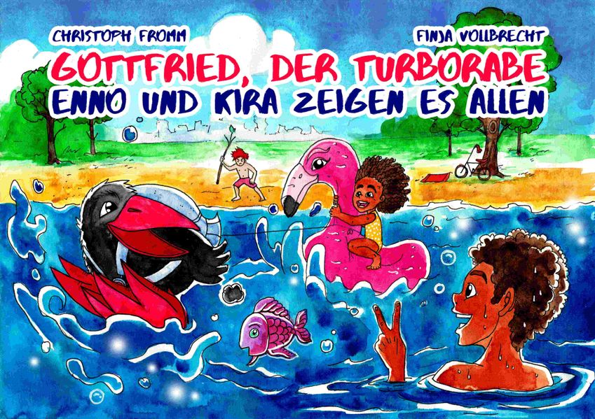 Cover von Gottfried, der Turborabe – Enno und Kira zeigen es allen