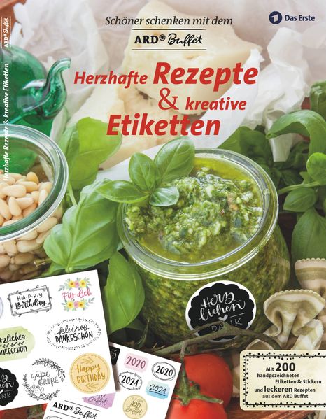 Cover von Schöner Schenken mit dem ARD Buffet – Herzhafte Rezepte und kreative Etiketten
