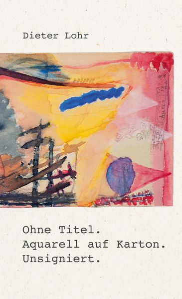 Cover von Ohne Titel. Aquarell auf Karton. Unsigniert.
