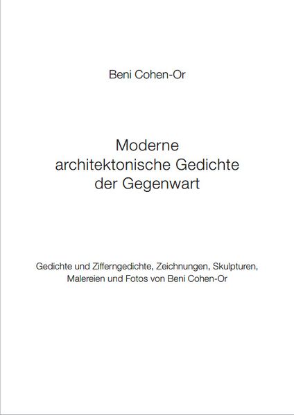 Cover von Moderne architektonische Gedichte der Gegenwart